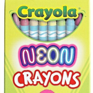 CAJA X24 CRAYOLAS COLORES NEON