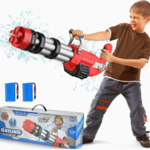 PISTOLA DE AGUA CON BATERIA RECARGABLE.