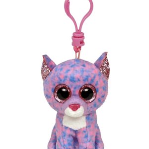 BEANIE BOOS CLIP CASSIDY GATO LAVANDA TY35244