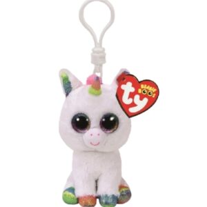 BEANIE BOOS CLIP PIXY UNICORNIO BLANCO TY35040