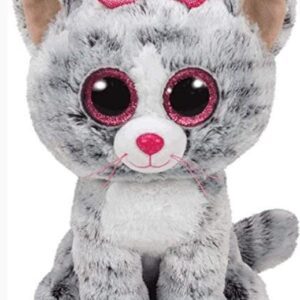 BEANIE BOOS REGULAR KIKI GATO GRIS TY37190