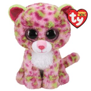 BEANIE BOOS REGULAR LAINEY LEOPARDO ROSA TY36312