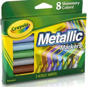 CAJA X 8 MARCADORES METÁLICOS