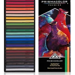 CAJA PRISMACOLOR PASTELES NUPASTEL X 24