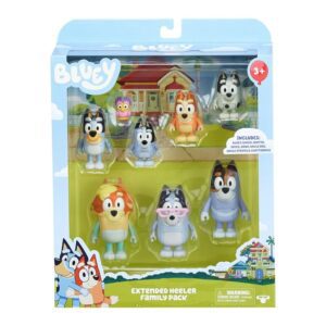 BLUEY SET FAMILIAR DE 8 FIGURAS