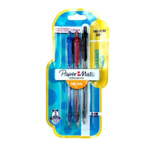 LAPICERA PAPER MATE KM INKJOY - BLISTER X3UN NG/AZ/RJ
