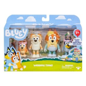 17653 BLUEY SET EN CAJA DE 4 FIGURAS MODELOS SURTIDOS