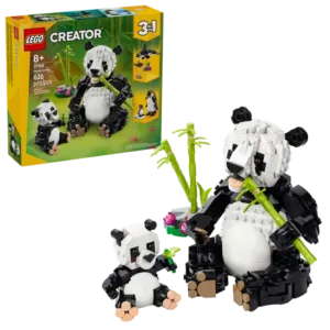 LEGO CREATOR FAMILIA DE PANDAS 3 EN 1 +8