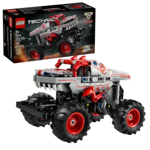MONSTER JAM THUNDERROARUS ROJA CON PULL-BACK 7+