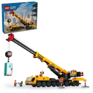 LEGO GRÚA DE CONSTRUCCIÓN MÓVIL AMARILLA 9+