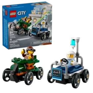 LEGO CITY AVION VS CAMA DE HOSPITAL +5