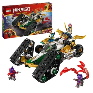 LEGO VEHÍCULO COMBINADO DEL EQUIPO NINJA 9+