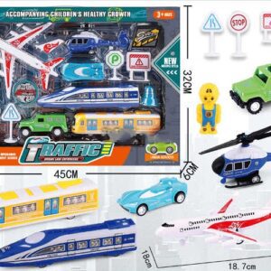 SET DE AUTOS A FRICCION Y AVIONES