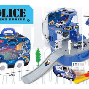 VALIJA CON ESTACIÓN DE POLICIAS Y HELIPUERTO