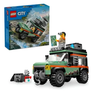 LEGO CITY CAMION TODO TERRENO 4X4 +6