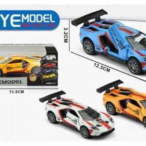 AUTO DE CARRERAS CON PUERTAS QUE ABREN CON PULLBACK