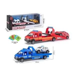 GRÚA DE RESCATE DE AUTO CON PULLBACK