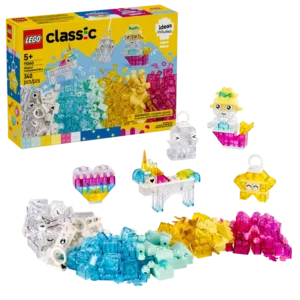 LEGO CLASSIC CAJA DE MAGIA TRANSPARENTE 5+