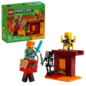 LEGO MINECRAFT LA BATALLA DE LA LAVA DEL NETHER +6