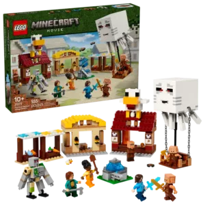 LEGO MINECRAFT EL ATAQUE A LA ALDEA DEL GLOBO DE GHAST 10+