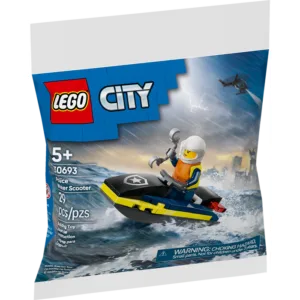 LEGO PATINETE ACUATICO POLICIAL 5+