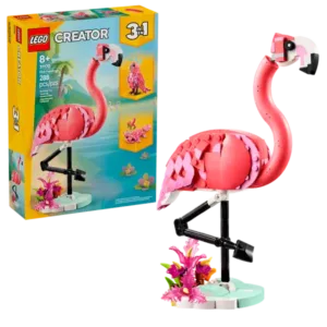 LEGO CREATOR FAUNA SALVAJE: FLAMINGO ROSA 8+