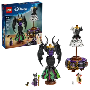 LEGO DISNEY VILLAINS TRAJES DE MALEFICA Y CRUELLA DE VIL 9+