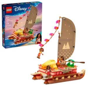 LEGO DISNEY CANOA DE AVENTURAS DE MOANA 6+