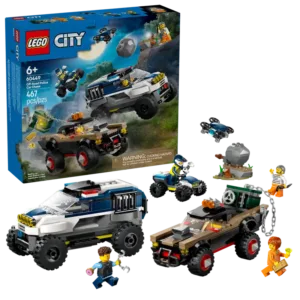 LEGO CITY PERSECUCIN POLICIACA TODOTERRENO 6+