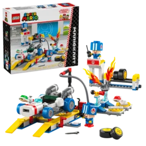LEGO SPUER MARIO KART GARAGE DE TOAD 8+