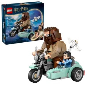 LEGO HARRY POTTER PASEO EN MOTOCICLETA DE HAGRID +9