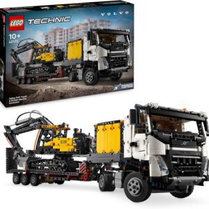 LEGO CAMIÓN FMX Y EXCAVADORA ELÉCTRICA EC230 VOLVO 11+