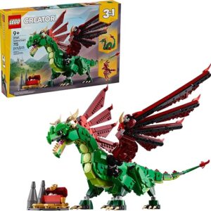 LEGO CREATOR DRAGON MEDIEVAL 3 EN 1 +9